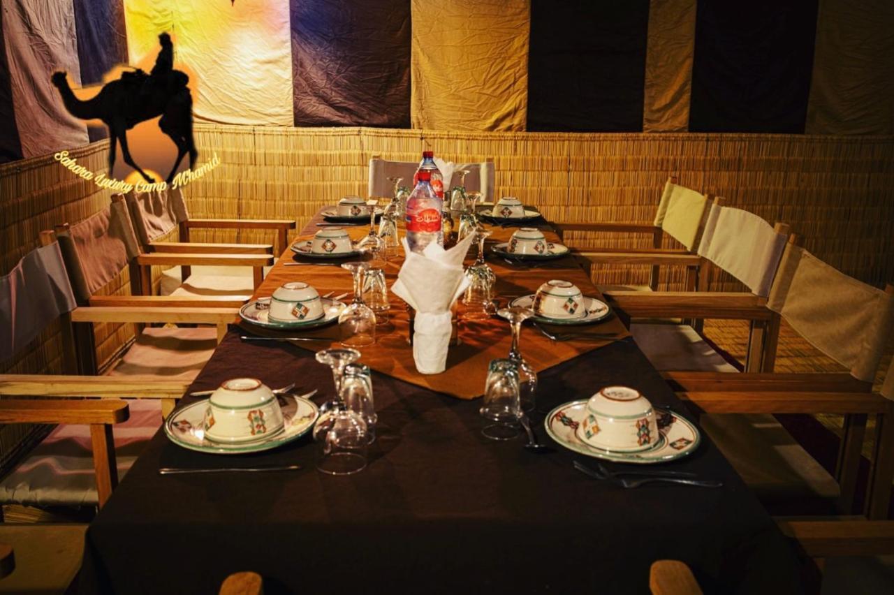 Sahara Luxury Camp Vip Hotel เมอร์ซูกา ภายนอก รูปภาพ