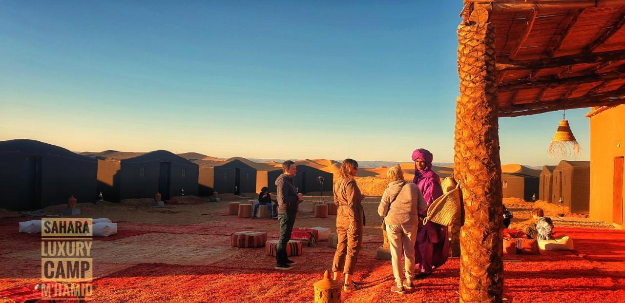 Sahara Luxury Camp Vip Hotel เมอร์ซูกา ภายนอก รูปภาพ
